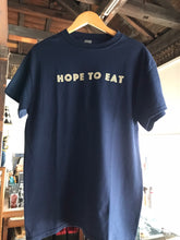 画像をギャラリービューアに読み込む, 「HOPE TO EAT」プリントTシャツ
